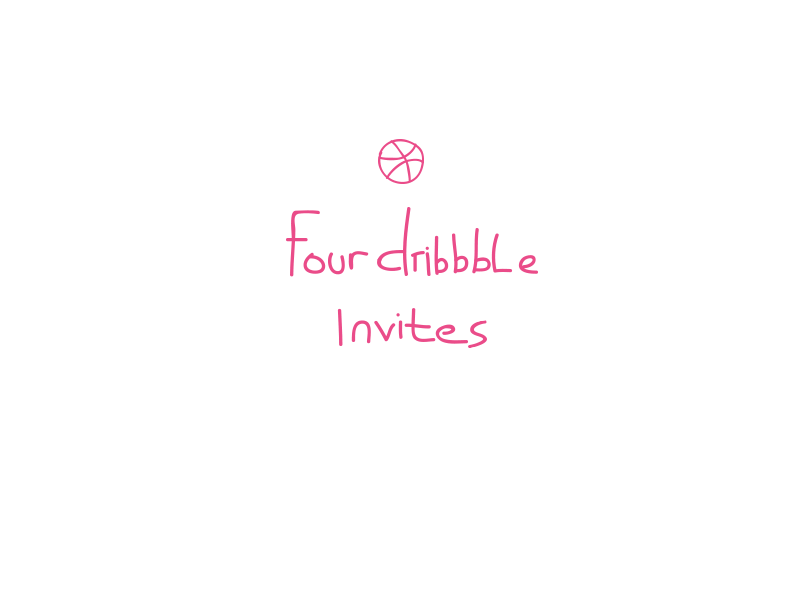 4 Dribbble 4 dribbble invite