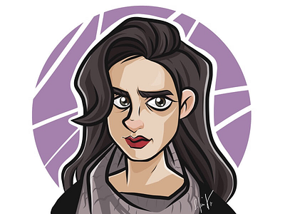 Jessica Jones applepencil character characterdesign graphicdesign illustration ipadpro jessicajones marvel vector