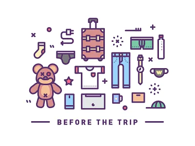 Before the trip graphical