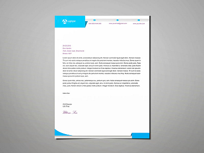 Business Letterhead Design design letterhead