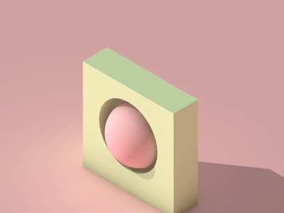 Wall Loop 3d animation cinema4d loop minimalistic