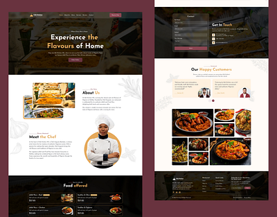 Recipes Site UI Design