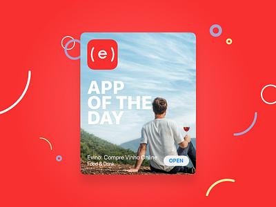( evino ) is App of the Day apple clean glass ios mobile ui wine
