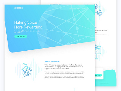 VoiceCoin alexa amazon cryptocurrency ui design voice