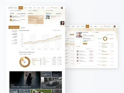 J&T Bank banking button desktop finance grid ui user experience user interface ux