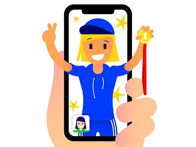 Mobile First blue chat first gold hand happy iphone metal mobile skype stars x