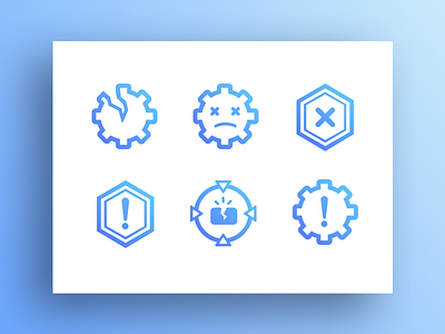 Malfunction broken icon malfunction wrong