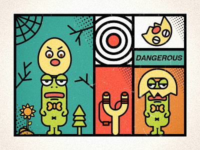 frog egg target slingshot frog