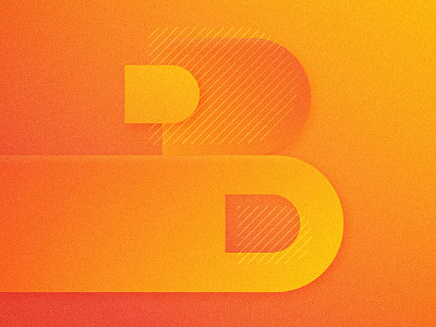 36 Days of Type - B 36daysoftype abstract b deconstructed geometric lettering typography