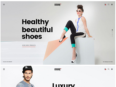 Aswaq - Minimal WooCommerce PSD Template bag bike cosmetic ecommerce fashion furniture jewelry perfume responsive shoe shop sport
