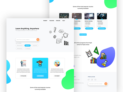 Online Courses Platform course courses landing learn learning online page platform