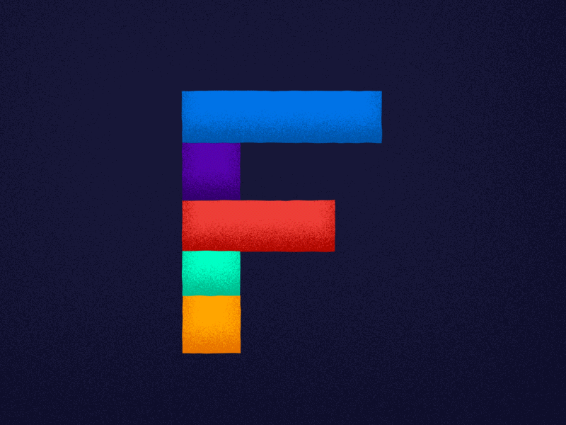 F 2d 36days f 36daysoftype design gif graphics loop motion type typography