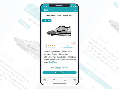 Simple Shop App | Product Detail #DailyUI 04 app product shop shoping ui design