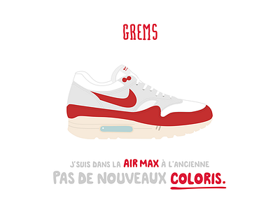 GREMS x AIRMAX air max airmax grems nike sneakers