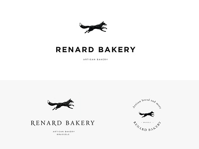 Renard artisanal bakery branding corporate design fox graphic identity illustration logo