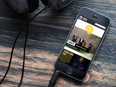 Responsive design Orchestre National du Capitole website christophe dumas design interaction interface mobile music orchestre responsive ux web