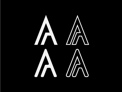 A+P Logos clean design inspiration letter logo minimal monogram type typography