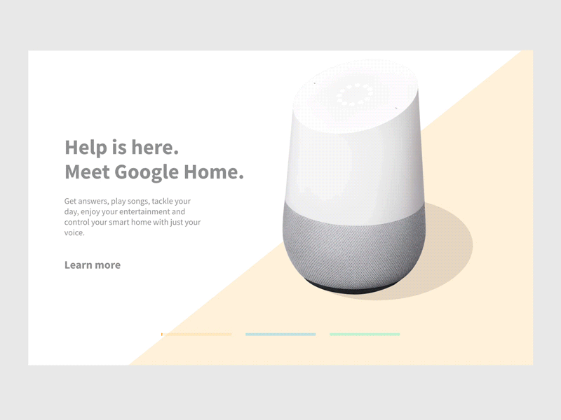 Product Carousal animated animated ui app design fluent design invision studio material design ui boomerang ui design web design