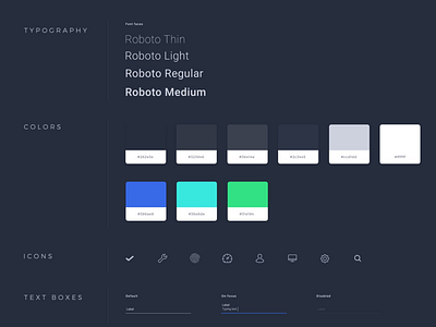 UI Kit in design elements ui kit