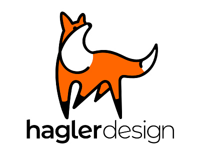 Hagler Design Logo brand identity combination mark illustration logo typography word mark
