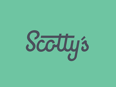 Scotty's Logotype logotype scottys