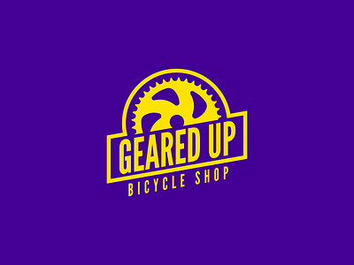 24/50 Bicycle Shop bicycle bike challenge crank design logo shop