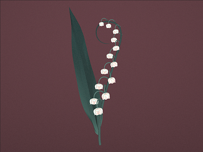 Lily of the Valley 3d 3d4designers c4d flower illustration