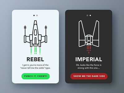 User Types design illustration star wars ui user ux vector