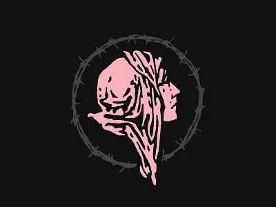 Knocked Loose - Advent design embroidery graphic hardcore inhalant abuse knocked loose merch