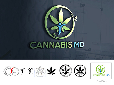 Cannabis MD Logo Design logo logodesinger logoinspiration logologo logomaker logomark logos logotipo logotype