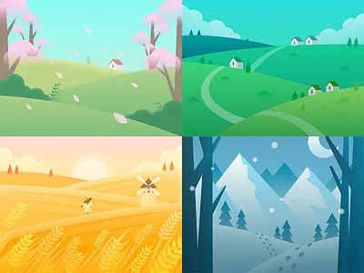 Seasons illustrate