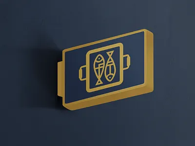 FT Monogram Mark brand branding clean fish gold logo luxury minimal monogram premium