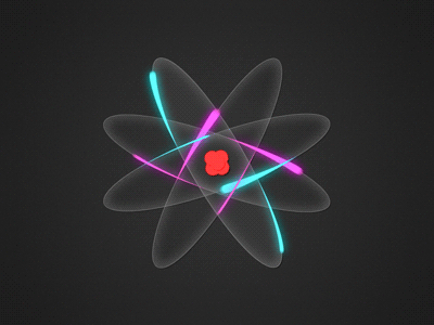 Atom after effects aftereffects animation atom expressions practice science stroke