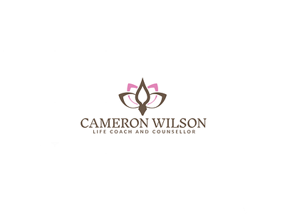 Cameron Wilson Logo Design color gradient health. logo logo design logopreneur minimal modern simple wellness yoga