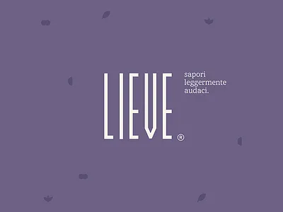 LIEVE branding food graphic italian pizza sorrento