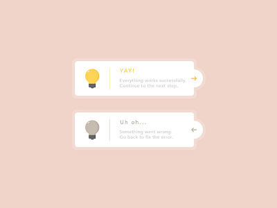 Flash Message daily ui dailyui design error flash message graphic design success ui ui challenge