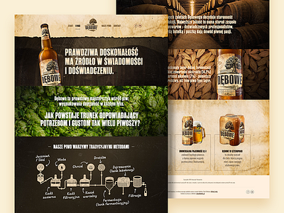 Dębowe / Official Website design ui webdesign website