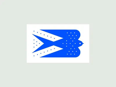 Swallow bird design illustration logo swallow