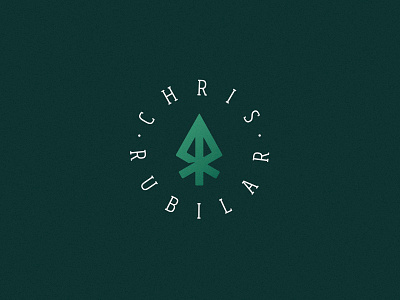 Chris Rubilar's Personal Branding arrow brand branding chile chilean logo personal photographer