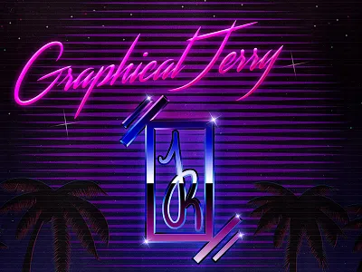 Old High School Logo 80's Theme art artist artwork concept creative design graphicdesign illustration logo poster sketch vector