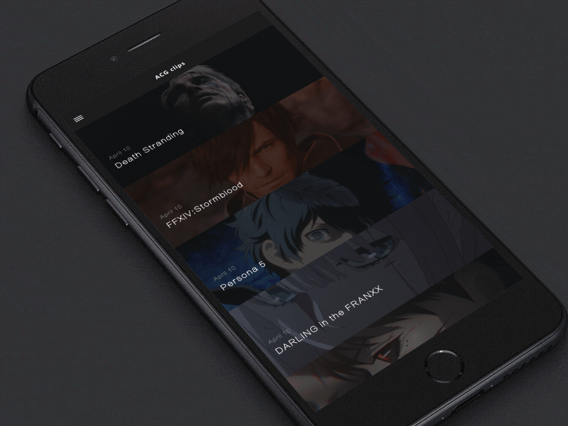 Acg Clips acg ae animation app ffxiv gif video