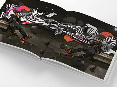 Unlimited for Boost Mobile abstract adobe art artwork boost boost mobile digital art illustrator paul rodriguez photoshop skate skateboard