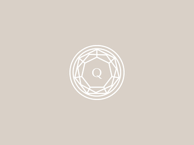 Quintessential Rare Gems Logo brand identity illustration jewel logo sketchapp typography vector