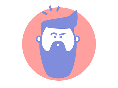 Hipster Designer Male (3 of 3) design graphic design hipster illustration neon