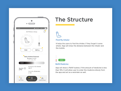 Health App - The Structure