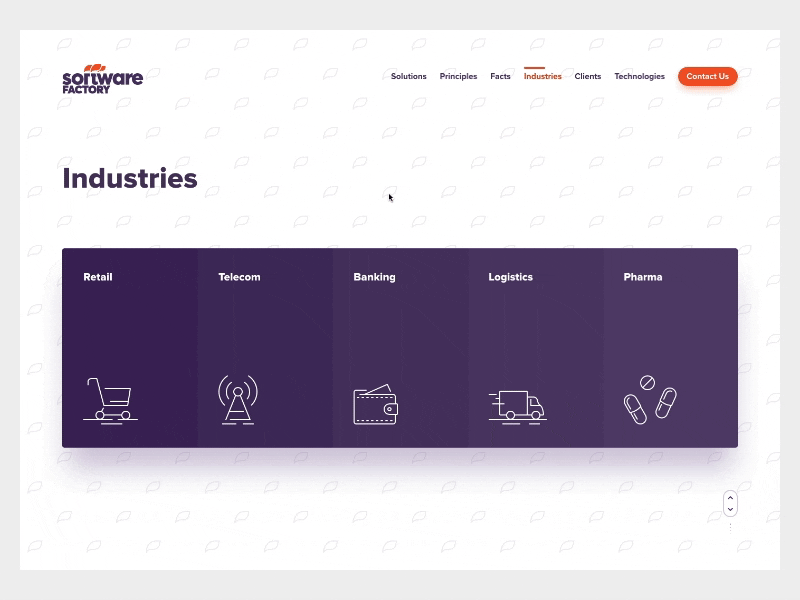 Software Factory flinto ui web