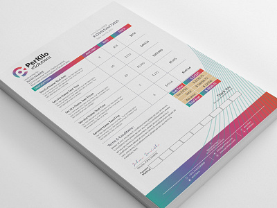 Perkilo Colorful Invoice Design colorful colorful invoice design invoice invoice design perkilo perkilo colorful perkilo colorful invoice design