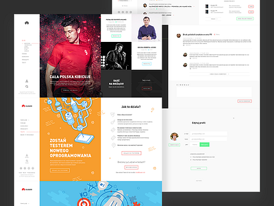 Huawei / Blog V2 blog design key visual ui ux webdesign website