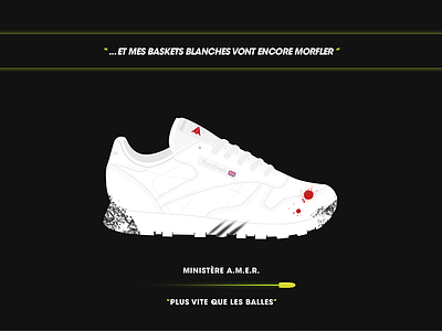 MINISTERE A.M.E.R. x REEBOK 95200 black ministere amer reebok sarcelles sneakers