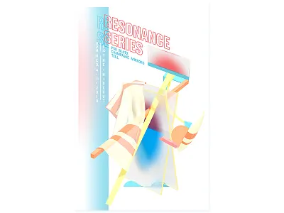 Resonance Series 03 3d gig illustration poster